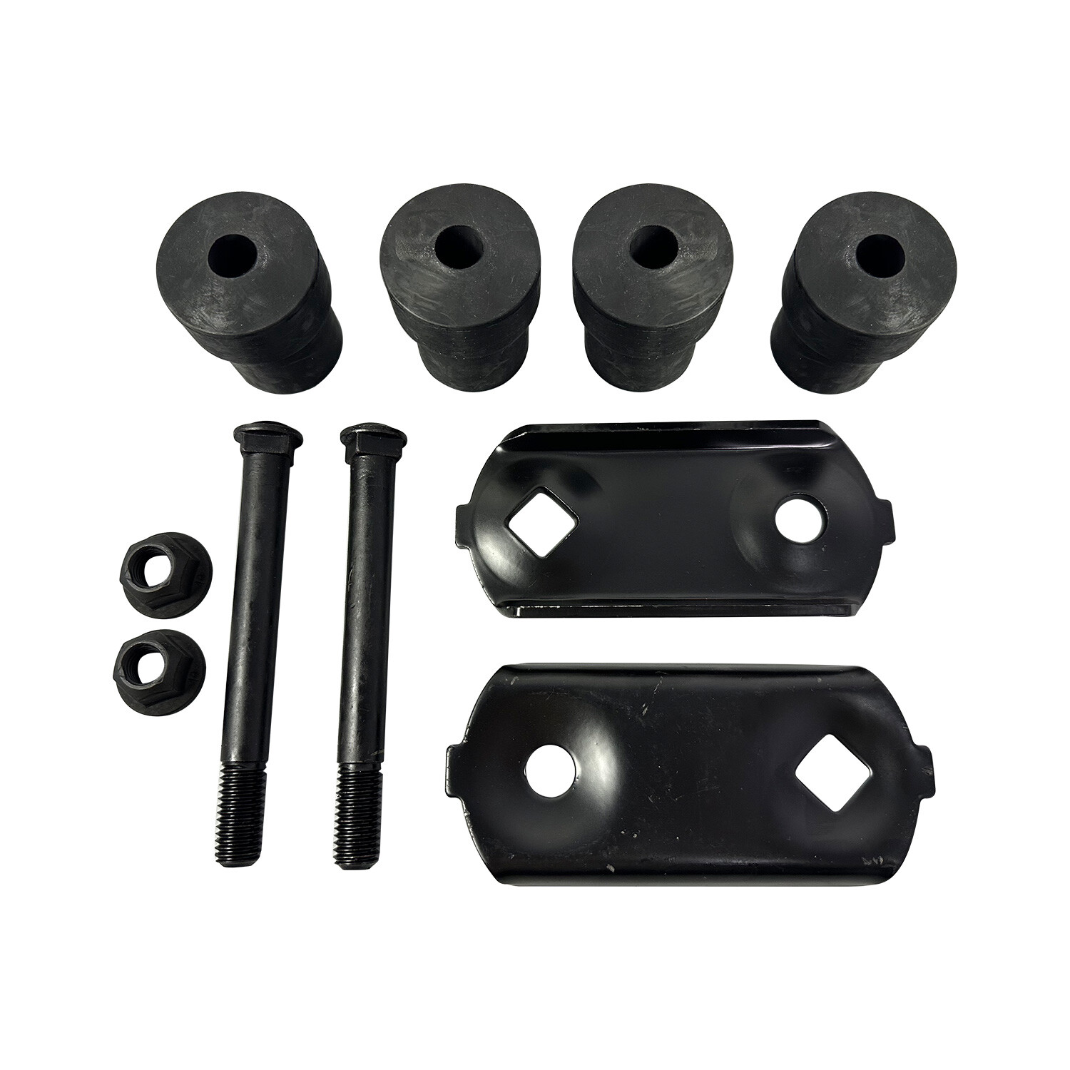 2PCS Rear Leaf Spring Shackle And Bushing Kit NEW For 1968-1981 Camaro Firebird