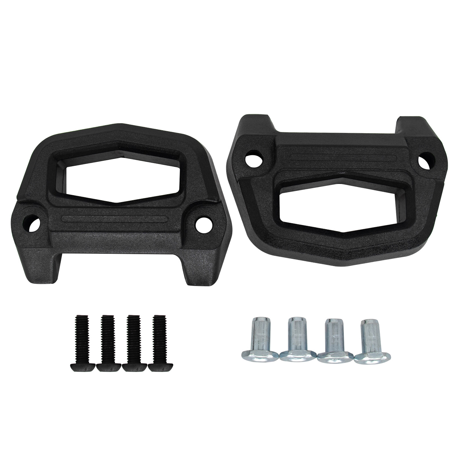 4PCS Fit for Ski-Doo LINQ CARGO 860201806 Luggage Rack Base W/Hardware Kit