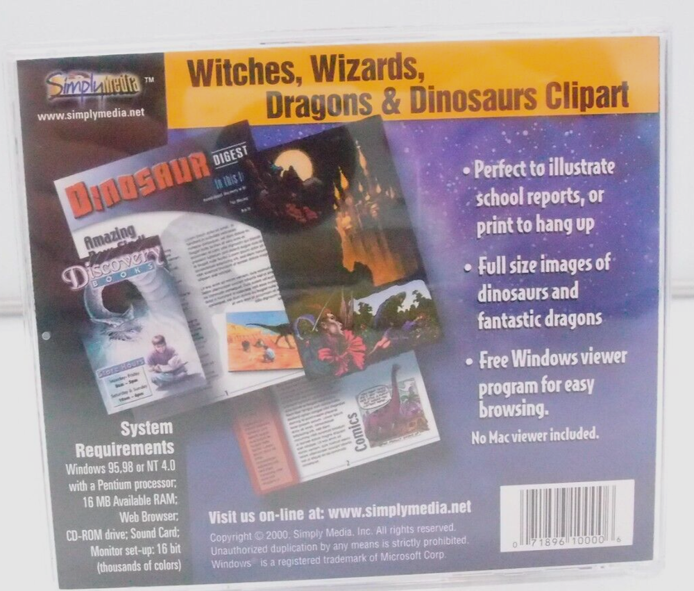 Witches And Wizards Clipart (PC, 2000)