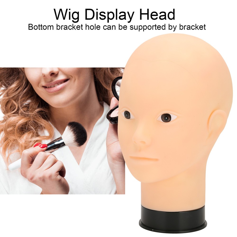 Bald Mannequin Head Makeup Training Practice Hat Wig Display Mannequin Head BEA