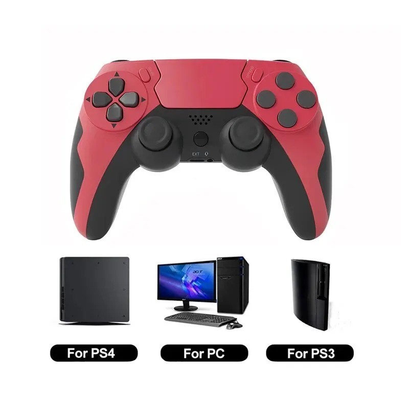 Wireless game controller P48 Gamepad PS4 PS3 PC Dual Vibration Six Axis Gyro