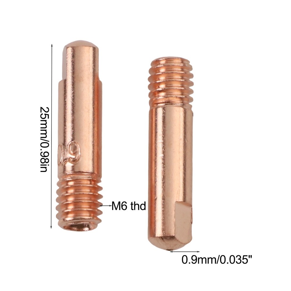 Copper Welder Tips 30 Pieces Pack Compact Design Easy Snap Installation