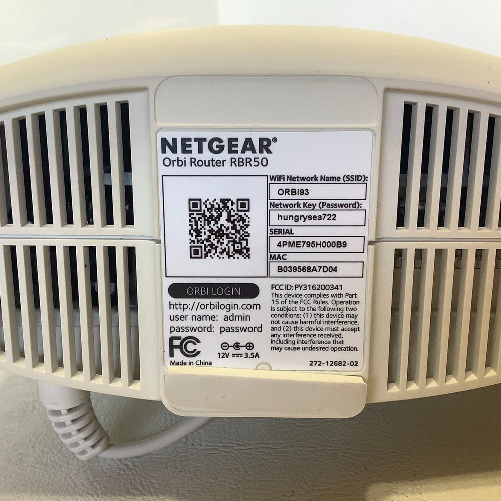 Netgear Obri WiFi RBR50 Router