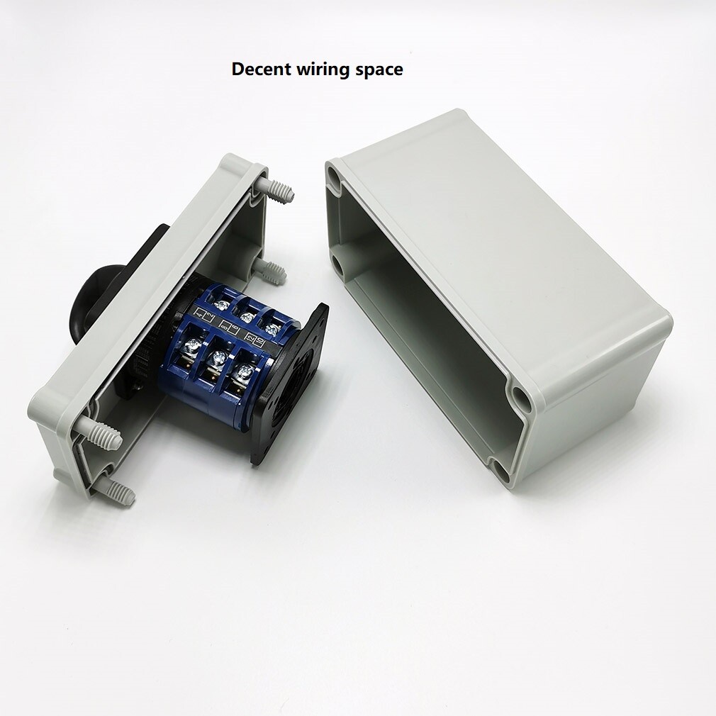 40A Manual Transfer Switch Line-Off-Gen for (2)115V or (1)230V Device, UL Listed