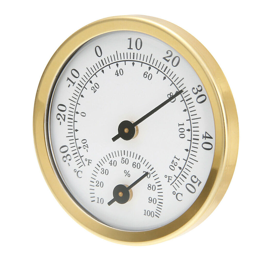 Mini Analog Thermometer Hygrometer Humidity meter Room Indoor Temperature#