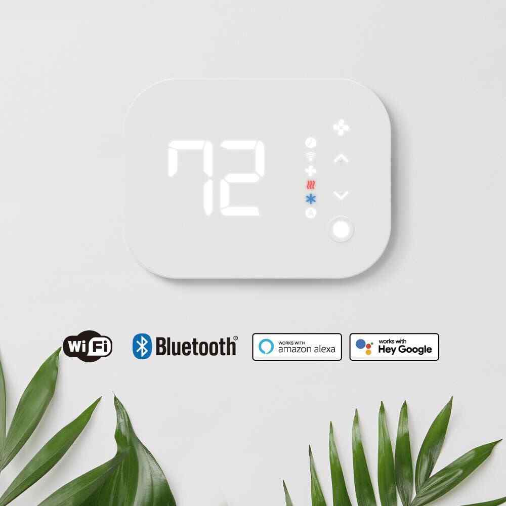 CE Smart Programmable Thermostat Wi-Fi/Bluetooth Enabled Powered by Hubspace