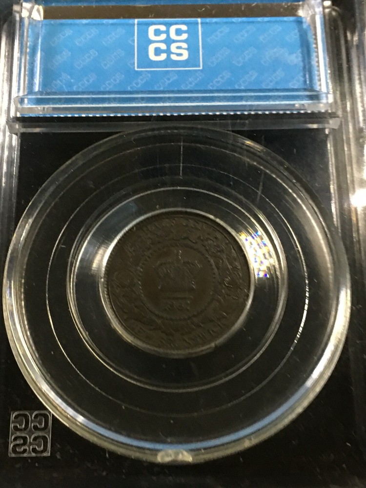1861 CCCS Graded, New Brunswick ¢1/2 Cent, **MS-60** #3476