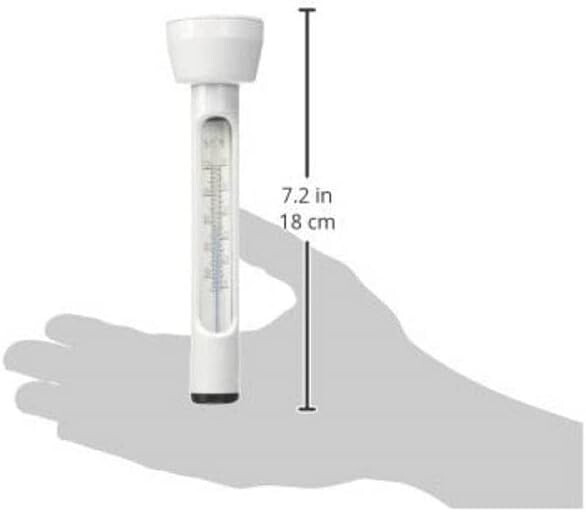 Intex POOL Thermometer Floating White Tub Fahrenheit & Celsius BRAND NEW