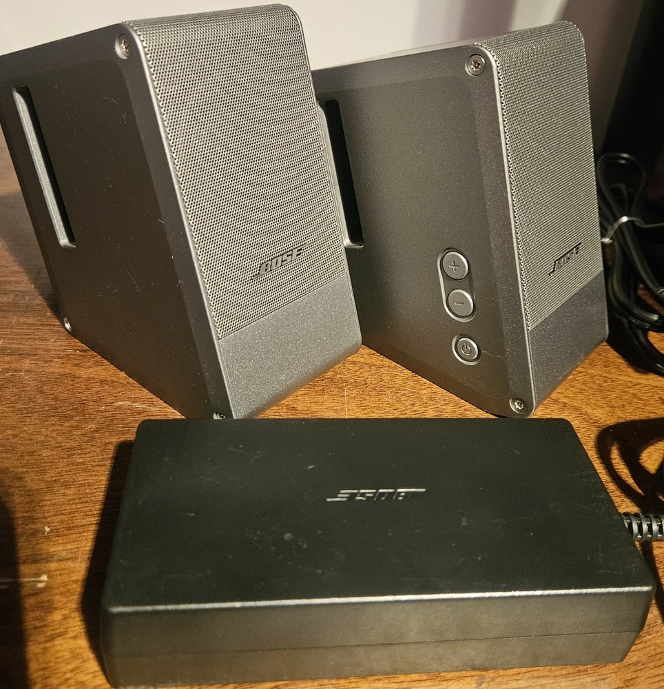 Bose Computer MusicMonitor Computer Speakers Excellent Sound