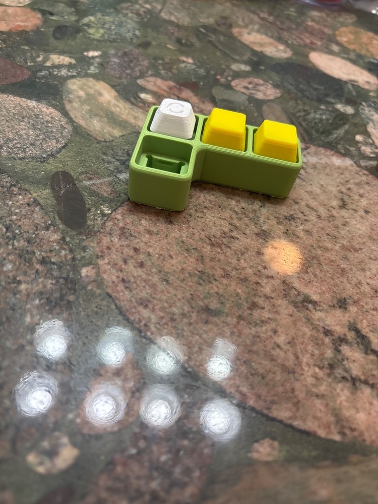 3d printed keyboard fidget