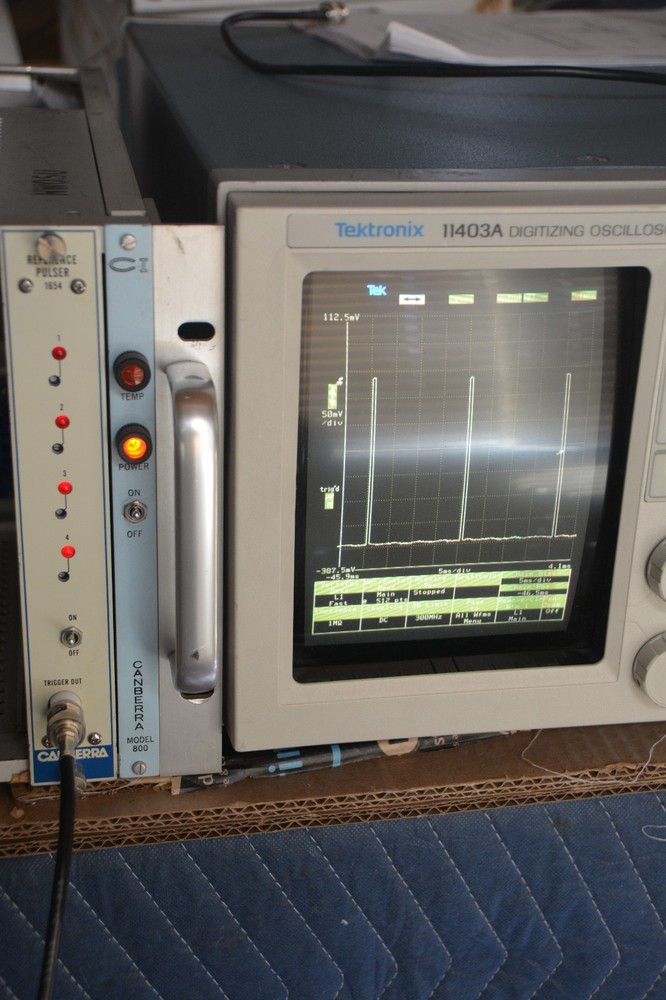 CANBERRA MODEL CSERF 1654 REFRENCE PULSER NIM BIN MODULE, EXC. COND., TESTED