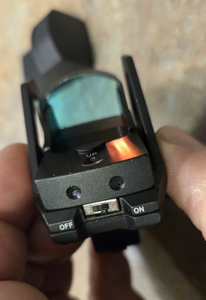 VISM Micro Red Dot Reflex Optic with Quick Release KeyMod Mount VDDABKM