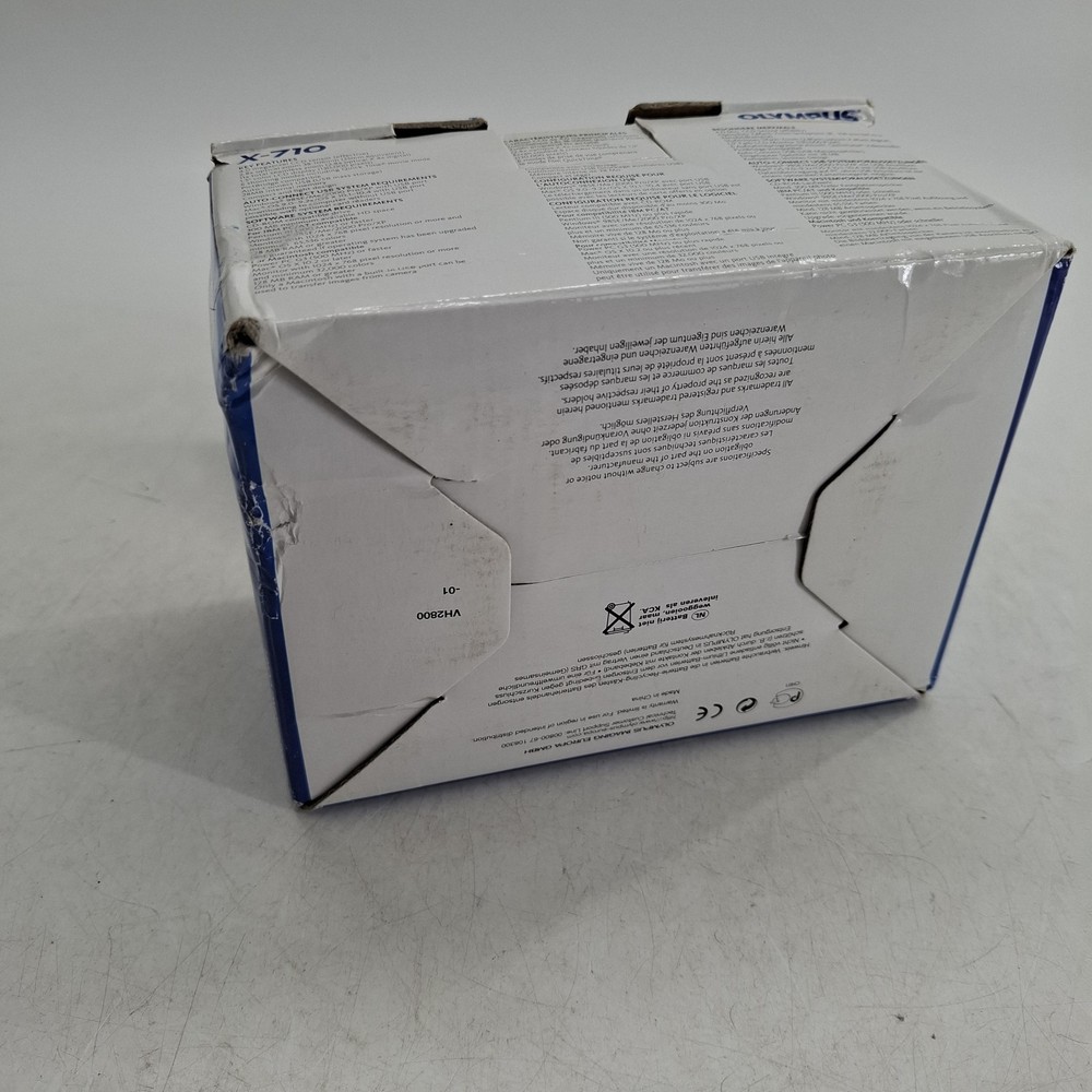 Olympus X-710 4.0MP Compact Digital Camera Silver Tested Boxed GUC