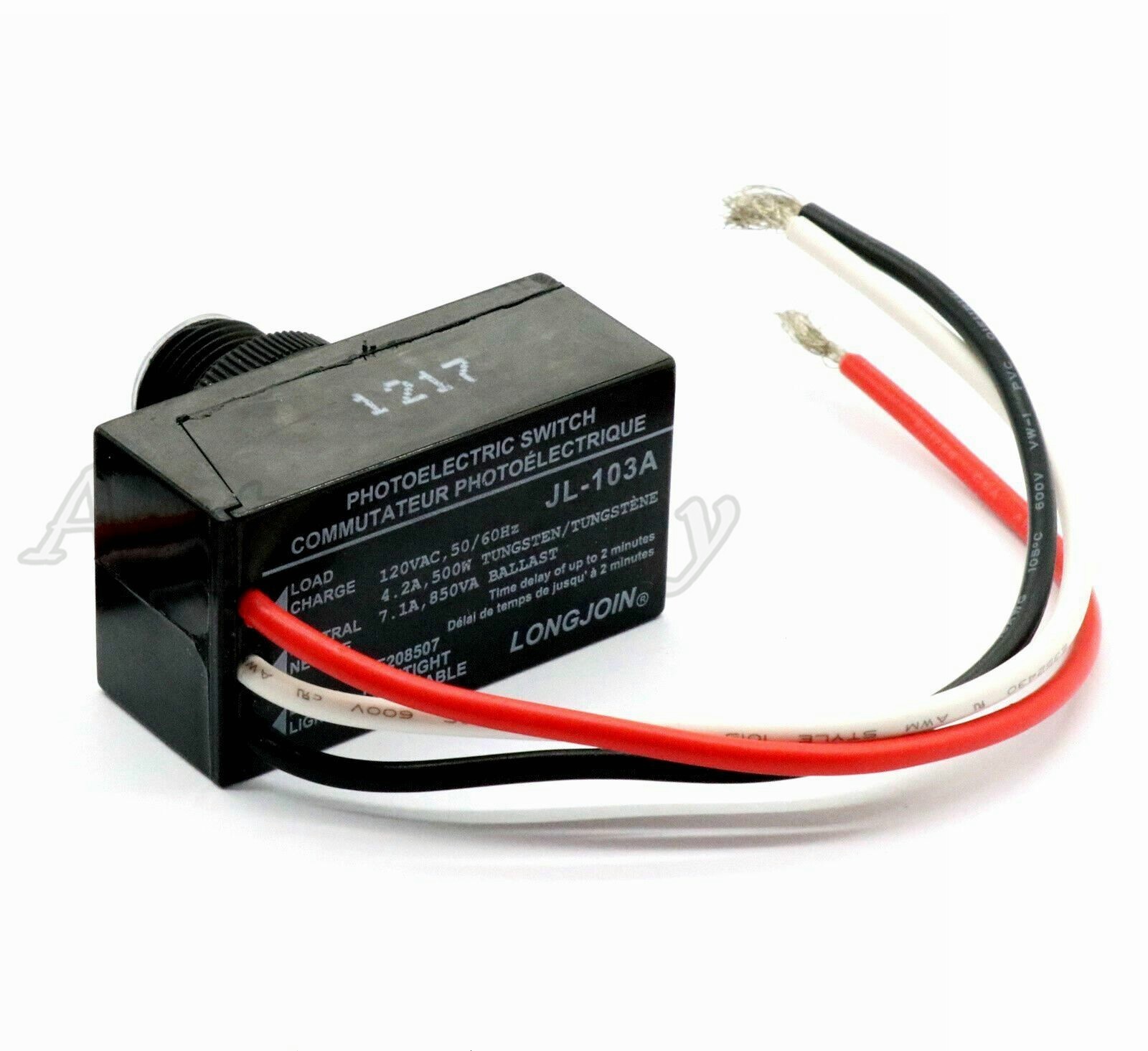 Outdoor Electric Resistor Photocell Light Control Sensor Switch JL103A US Seller