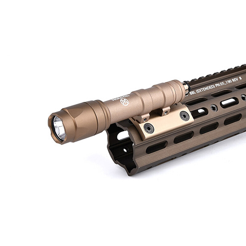 Scout Offset Mount Base For WADSN M300 M600 Light Tactical Flashlight Mount base