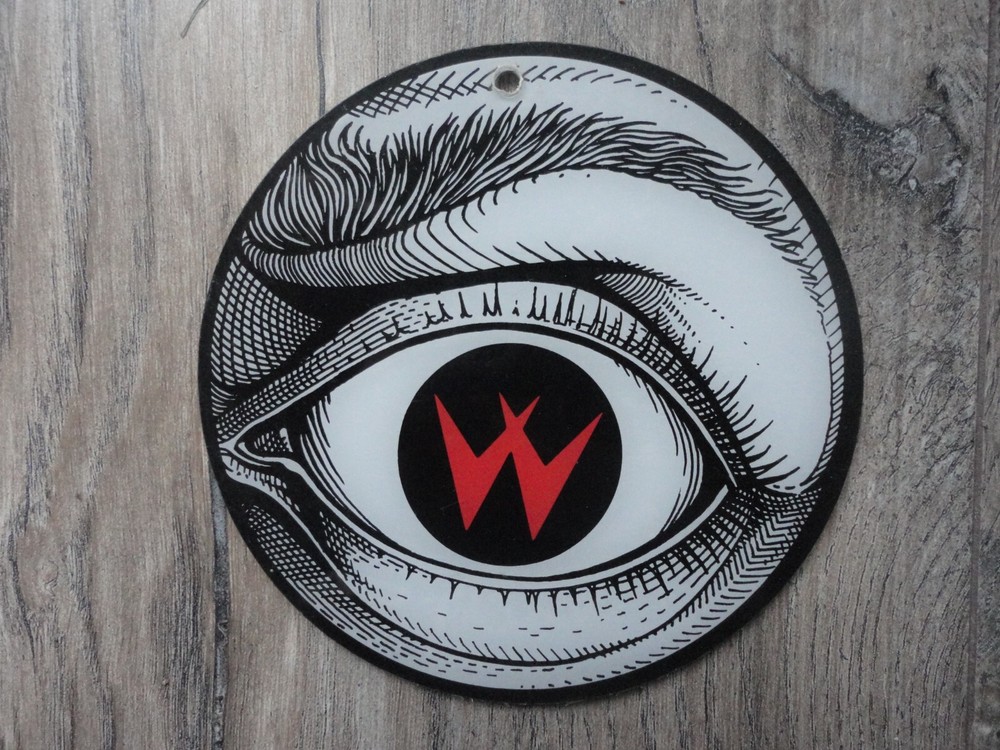 Cyclone Pinball Machine Promo Plastic Speaker Cutout