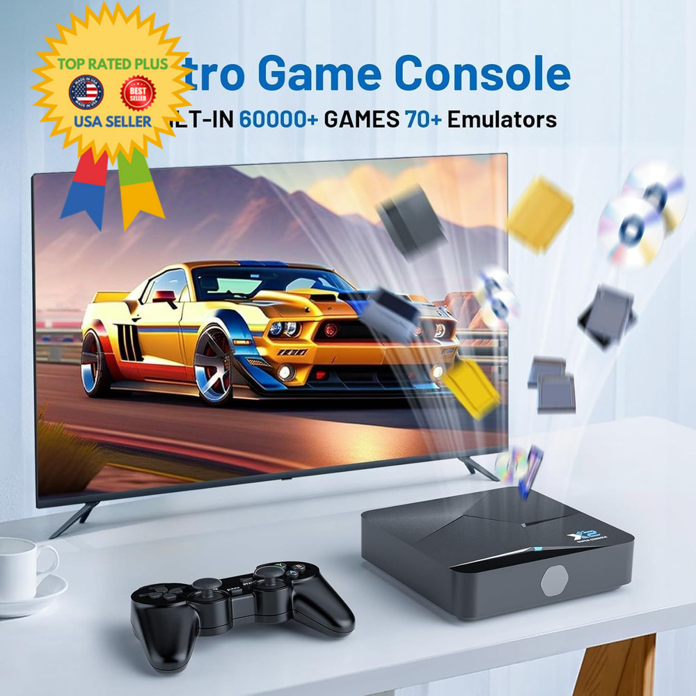Retro Game Console Retroplay Emulator - Super X2 60,000+ Video...