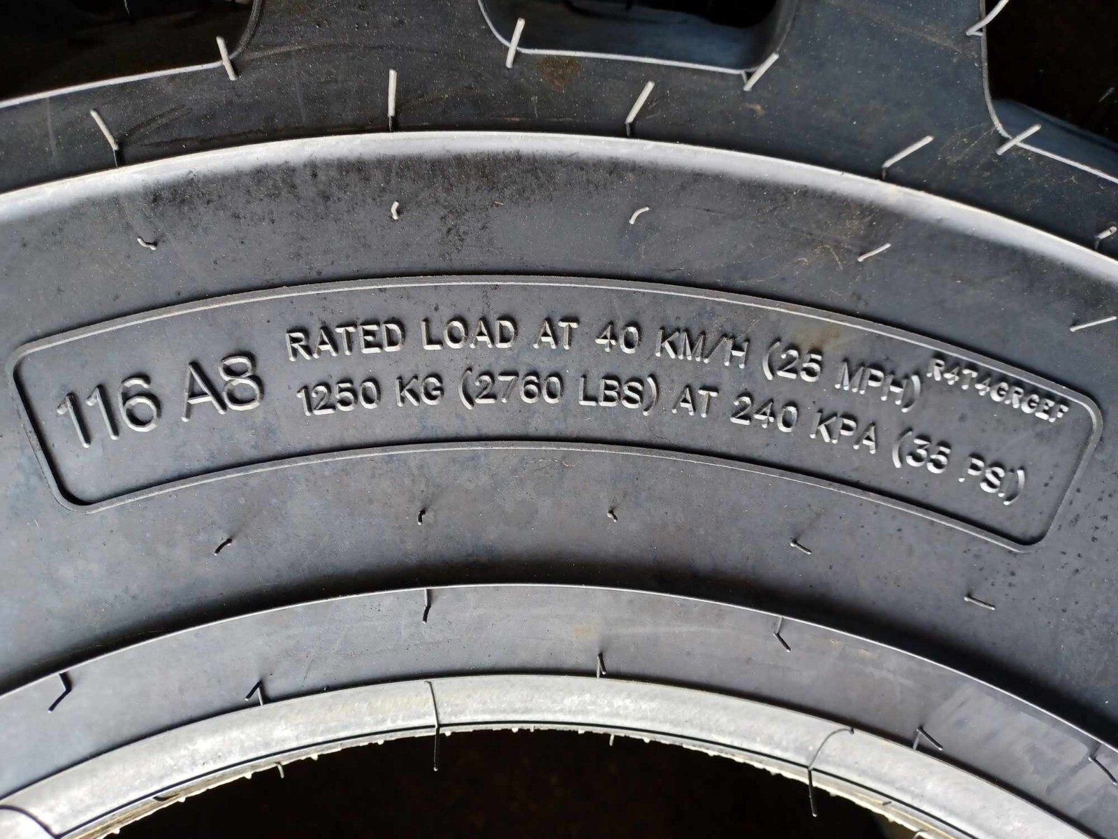 300/70R16.5 (12x16.5) TIRE RADIAL R14T 6PLY NEW OVERSTOCKS 12165 30070165