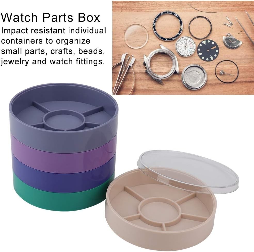 Watch Parts Storage Tray Round