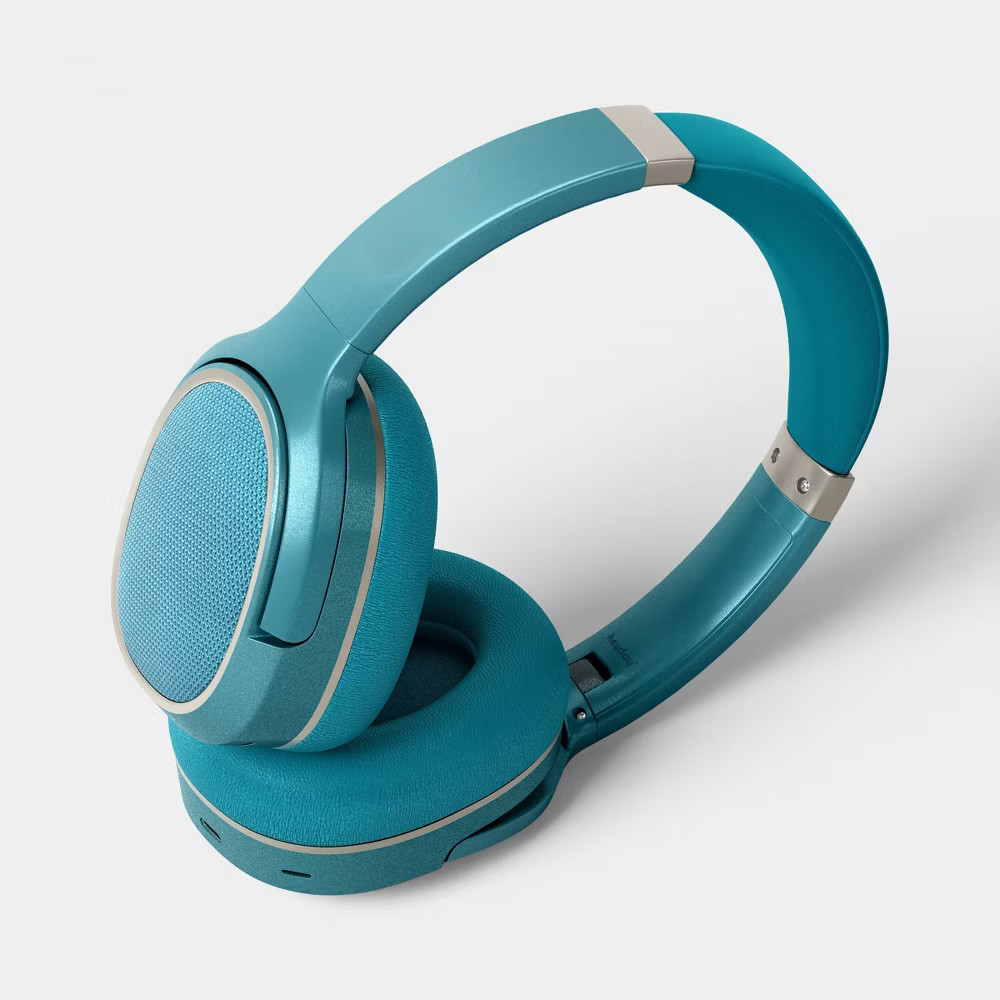 Active Noise Cancelling Wireless Bluetooth Over-Ear Headphones Deep Sage -