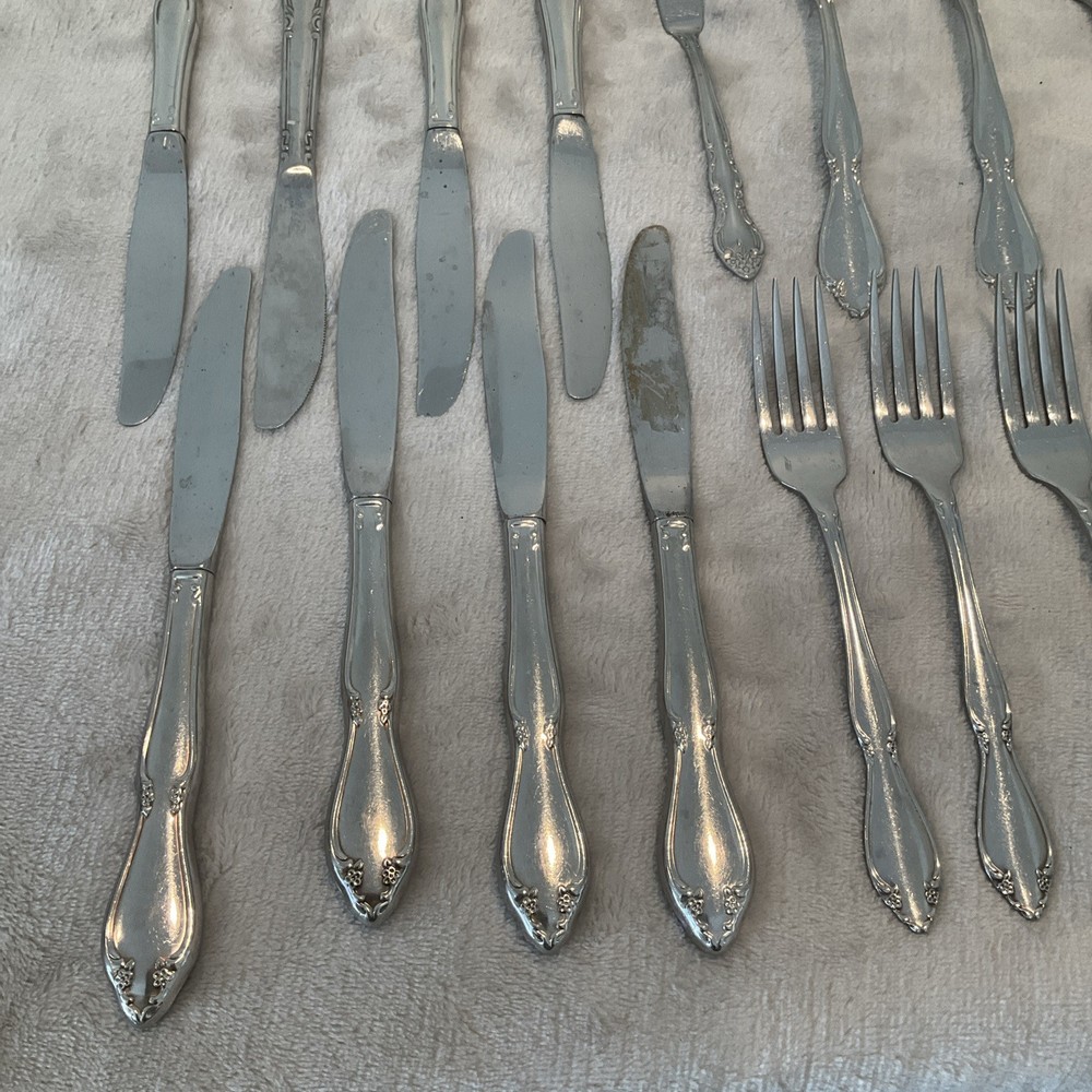 Oneida Berkeley Square Stainless Flatware 45pcs Bundle