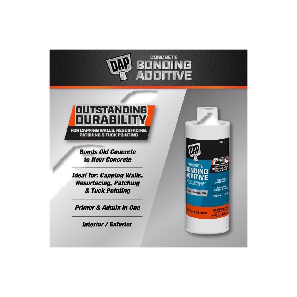 DAP White Smooth Bonding Primer 32 oz 7079802131