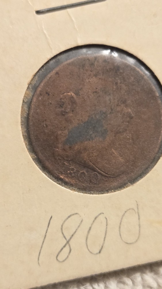 1800 Good Details, net AG, Draped Bust Large Cent