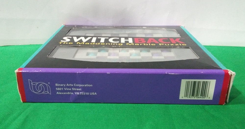 Switchback The Maddening Marble Puzzle