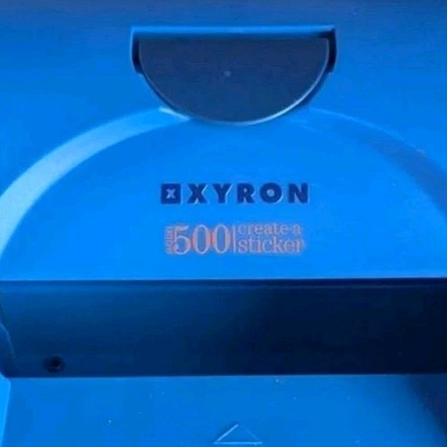 Xyron Model 500 Create a Sticker 5" Sticker Maker Great Shape