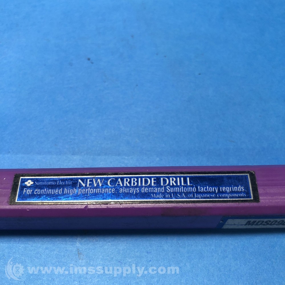 Sumitomo MDS090SV Carbide Drill Bit FNOB