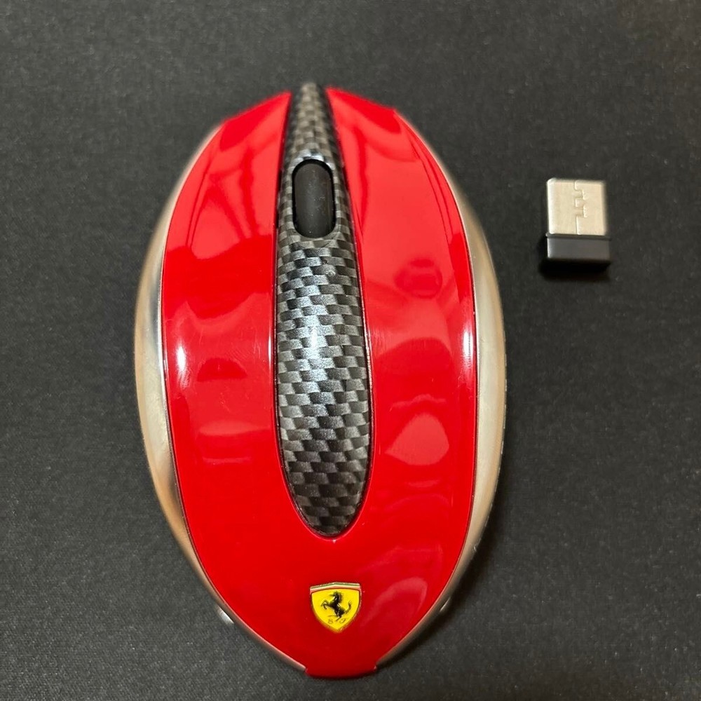 Ferrari Limited Wireless PC Mouse Red