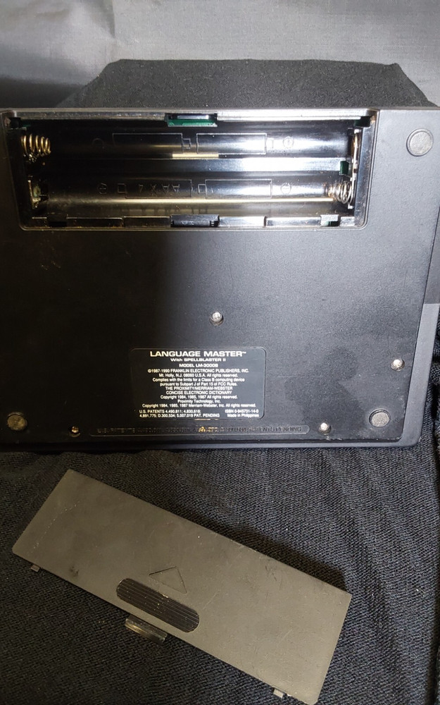 Franklin Language Master 3000 Electronic Dictionary Thesaurus LM-3000