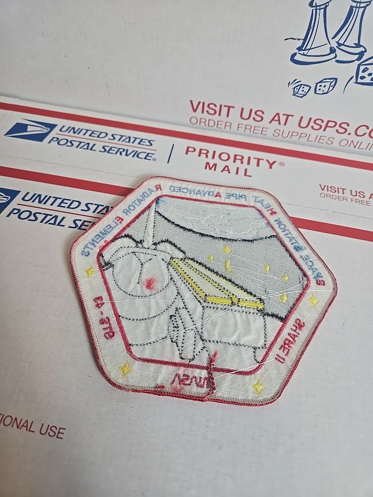 STS-43 Space Station Heat Pipe Advanced Radiator Elements SHARE II Patch NASA