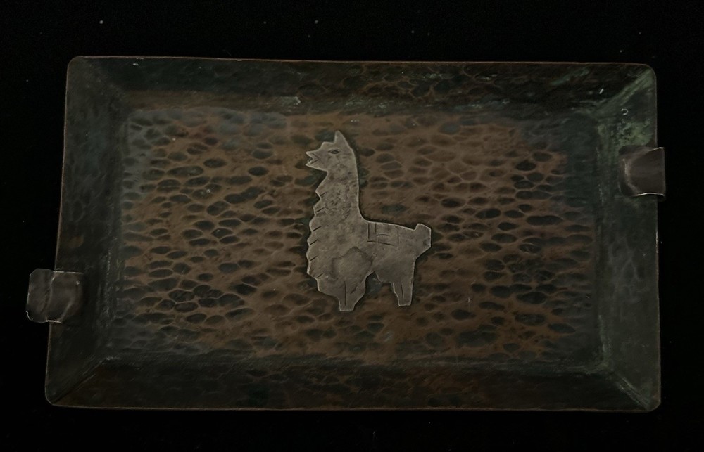 5 Piece Copper & Silver (?) Set Peruvian (?)