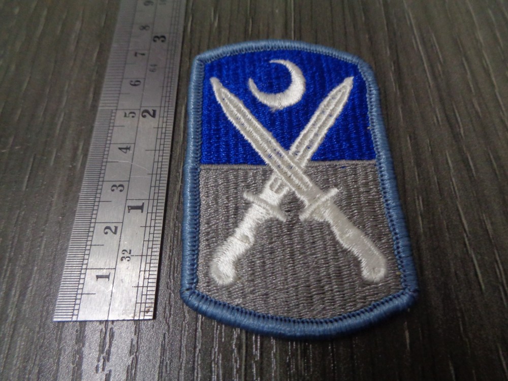 US ARMY 218TH INFANTRY BRIGADE CLASS A PATCH - FULL COLOR