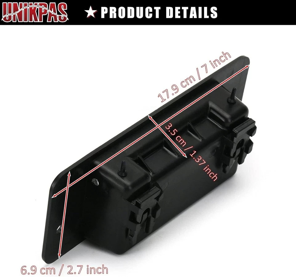 Exterior Door Handle Compatible for E150 E250 E350 Superduty 1992-2014 Rear