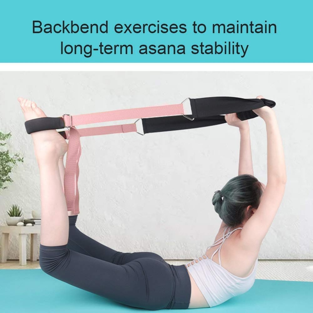 Yoga Stretching Strap, Improve Body Flexibility Stretch Strap Backbend Assist...