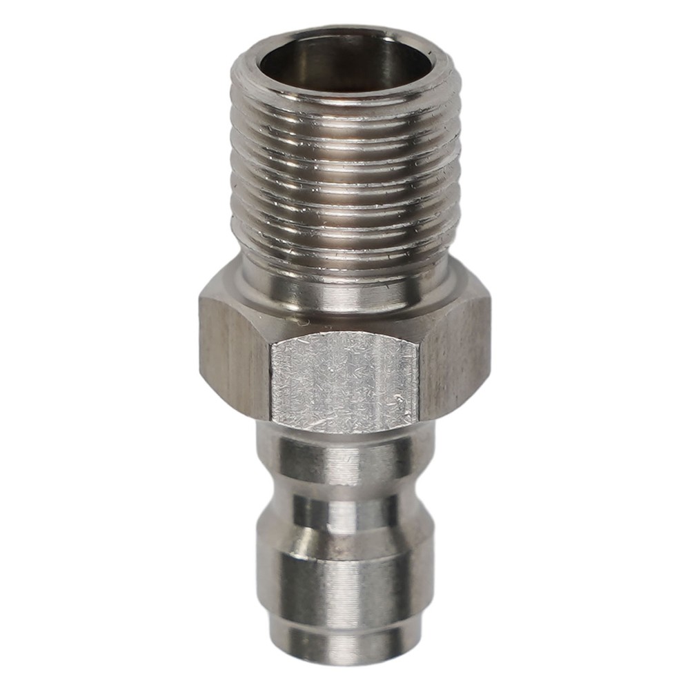 Efficient M10*1.0 Threaded PCPFittings 8MM Male Quick Disconnect Adapter