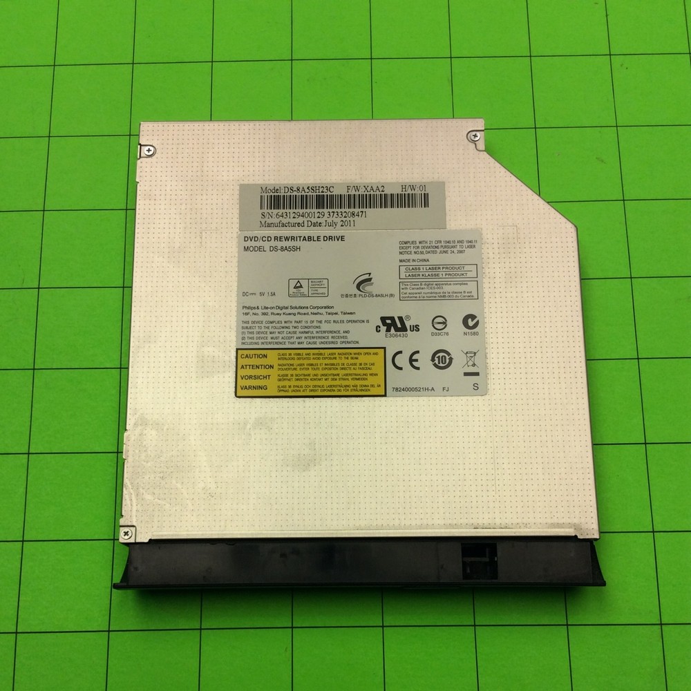 Asus A73S A73AV-TH72 Laptop Computer Optical Disc Drive DS-8A5SH DS-8A5SH23C