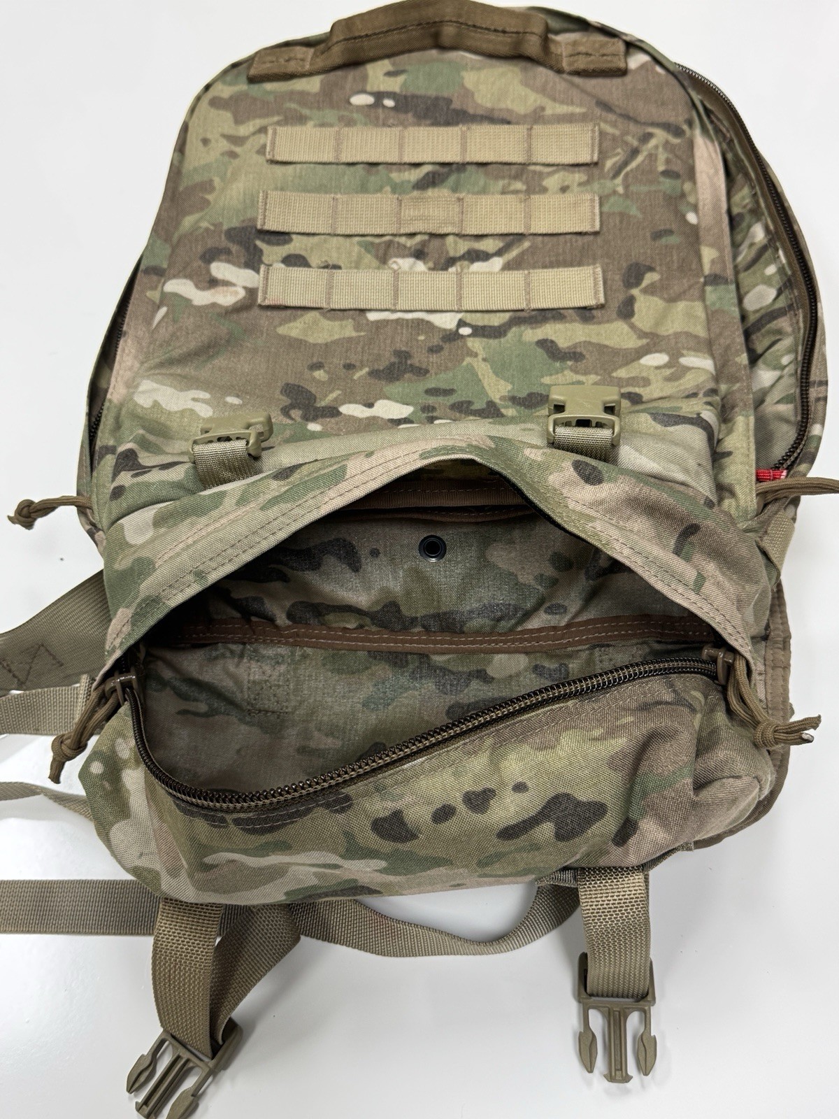 Multicam TSSI TACOPS M-9 Medic Aid Bag Backpack PACK ONLY USED Missing Parts