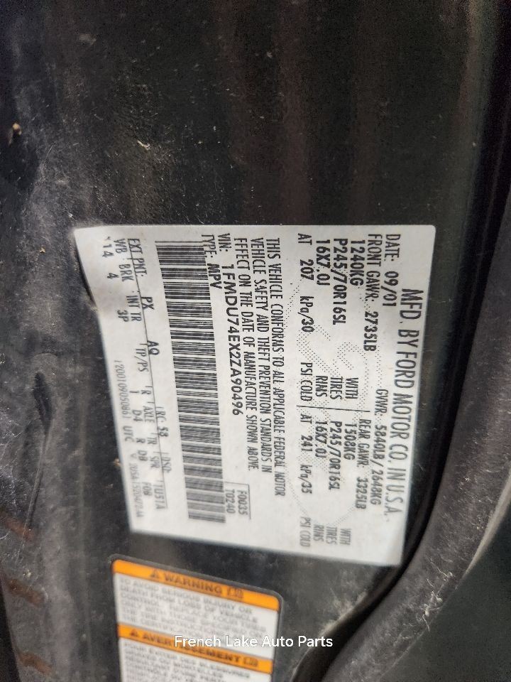 Temperature Control With AC Auto Control Fits 02-03 EXPLORER 1350043