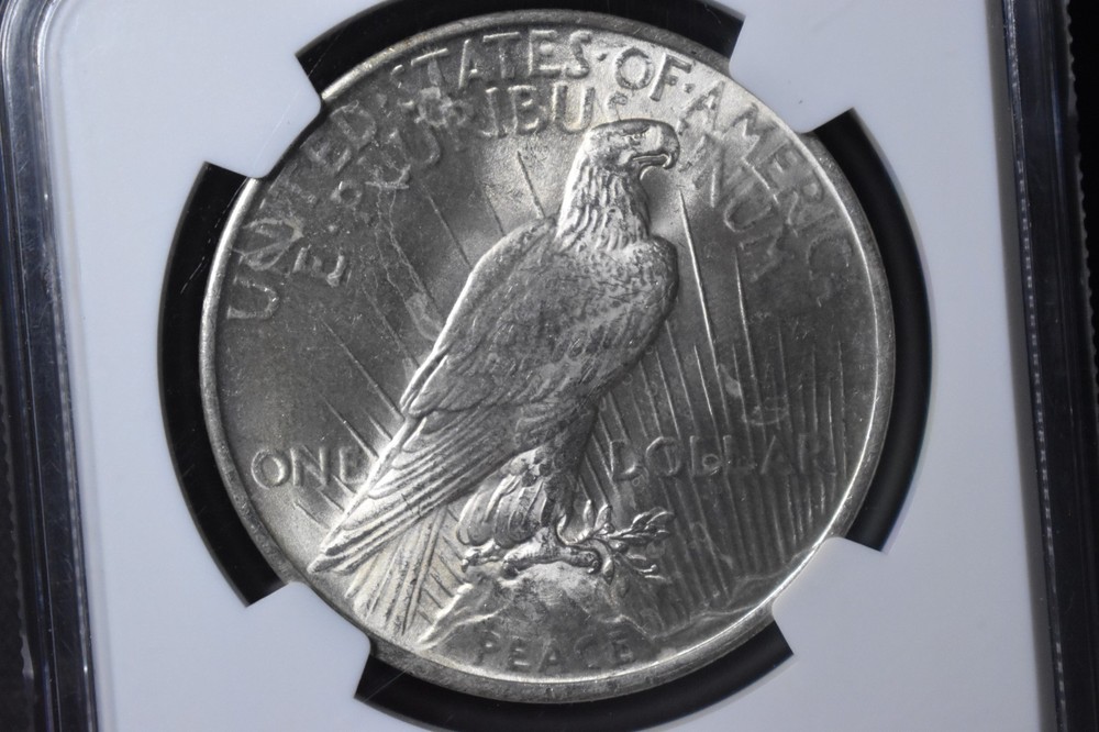 1923-P Peace $1 NGC MS 65 GEM