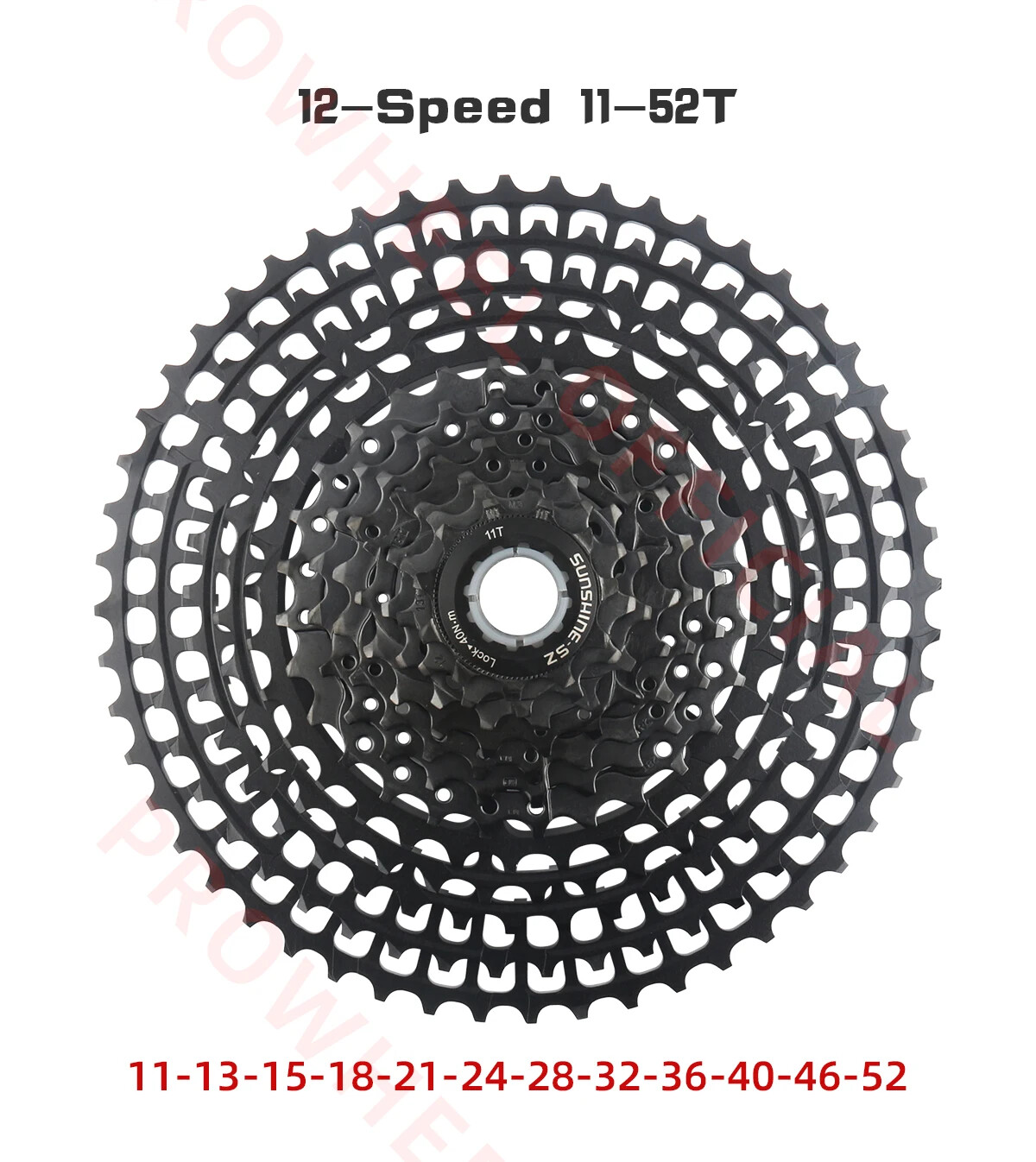 Mountain Bike Cassette 10 11 12 Speed MTB K7 46T 50T 52T HG Compatible
