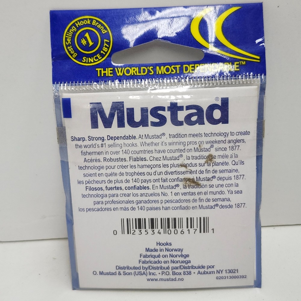 Mustad Solid Tie Mooching Rig MRST30 Size 4/0 30 LB Test