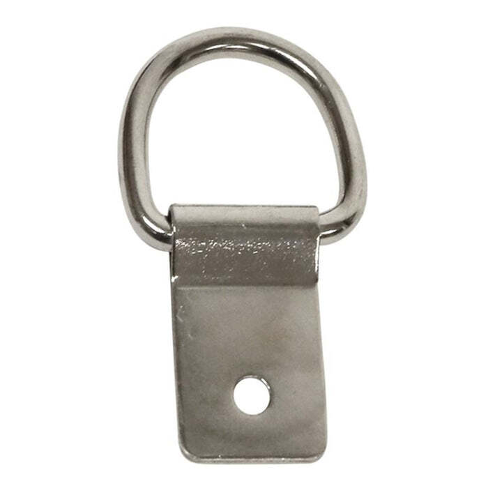 American Heritage Equine Nickel Plated Clip and Dee 5mm x 1 1/8 inch 166-290