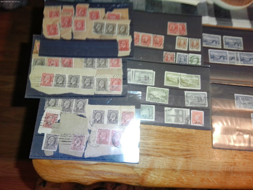 CANADA STAMP LOT USED/MINT