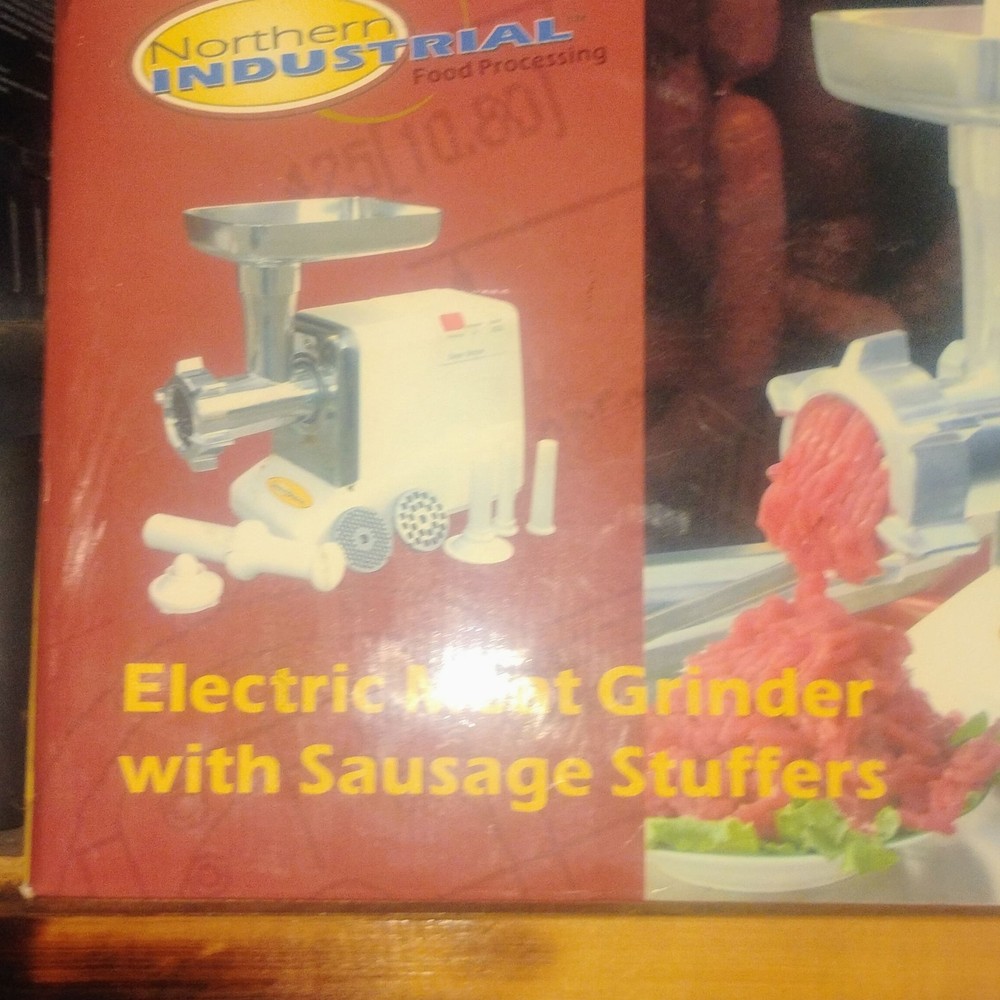 Electric Meat Grinder with Sausage Stuffers