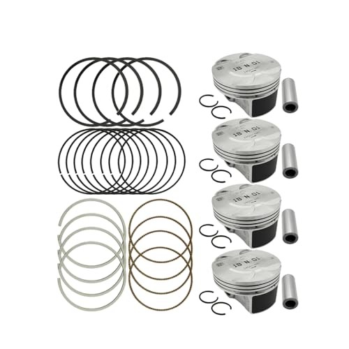 STD Engine Piston & Piston Snap Rings & Piston Pin Set Fits for Chevy Sonic
