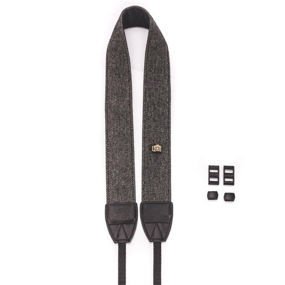 Grey DSLR Camera Strap Adjustable Shoulder Neck Strap For Nikon For Sony Camera;