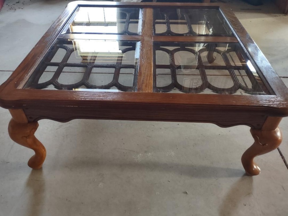 Vintage Wood Coffee Table